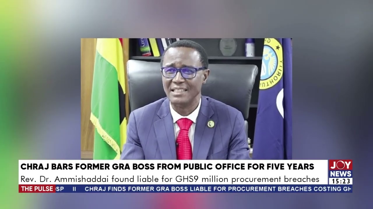 Rev. Dr. Ammishaddai found liable for GHs9 million procurement breaches| The Pulse (5-11-25)