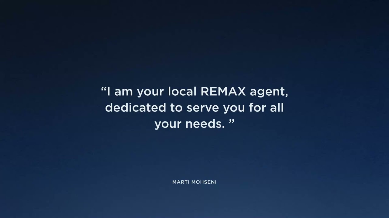 I am your local REMAX agent