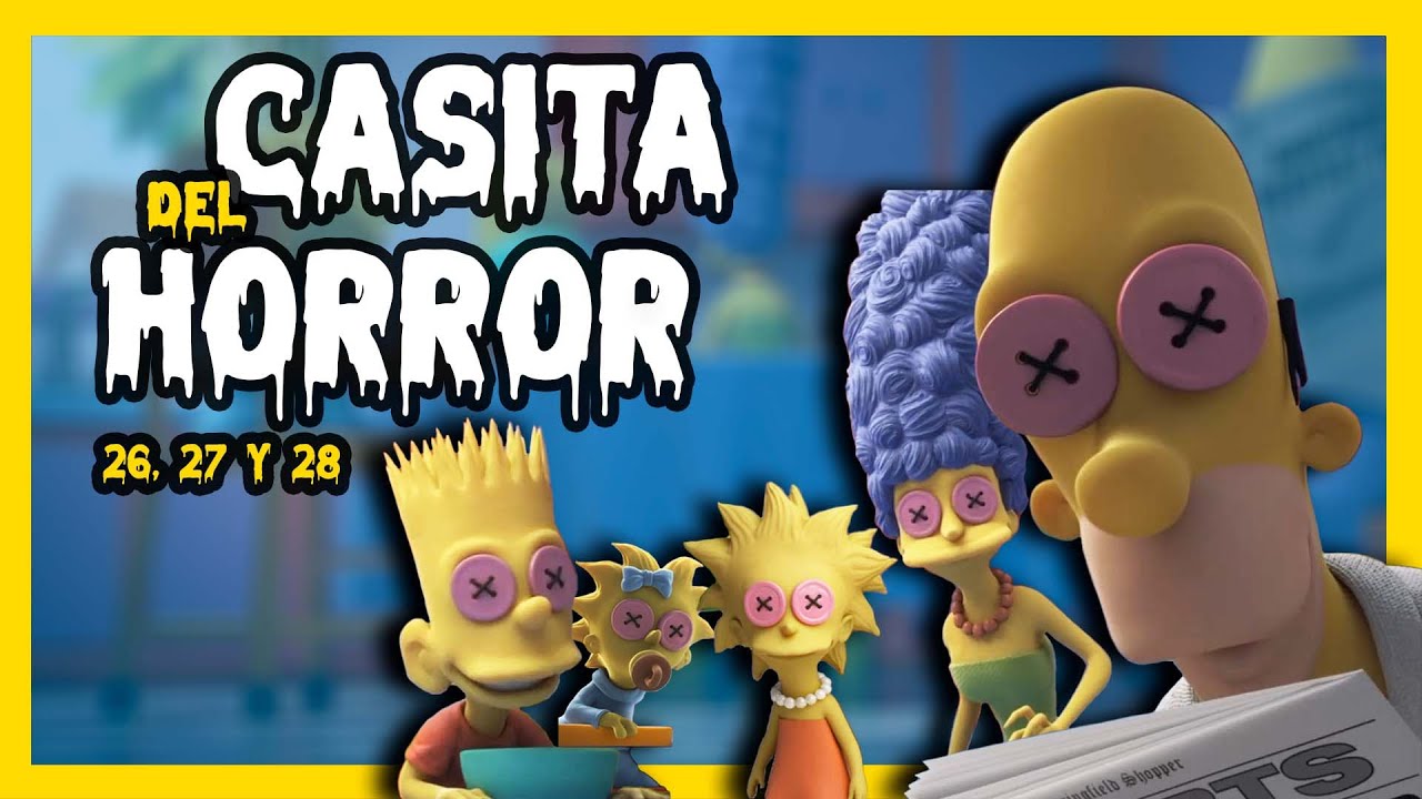 LOS SIMPSON | CASITA DEL HORROR 26, 27 y 28 | Resumenes de series | Cesar Andre