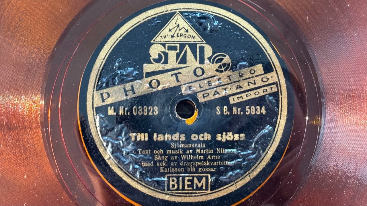 Till lands och sjöss - John Wilhelm Hagberg [1930]