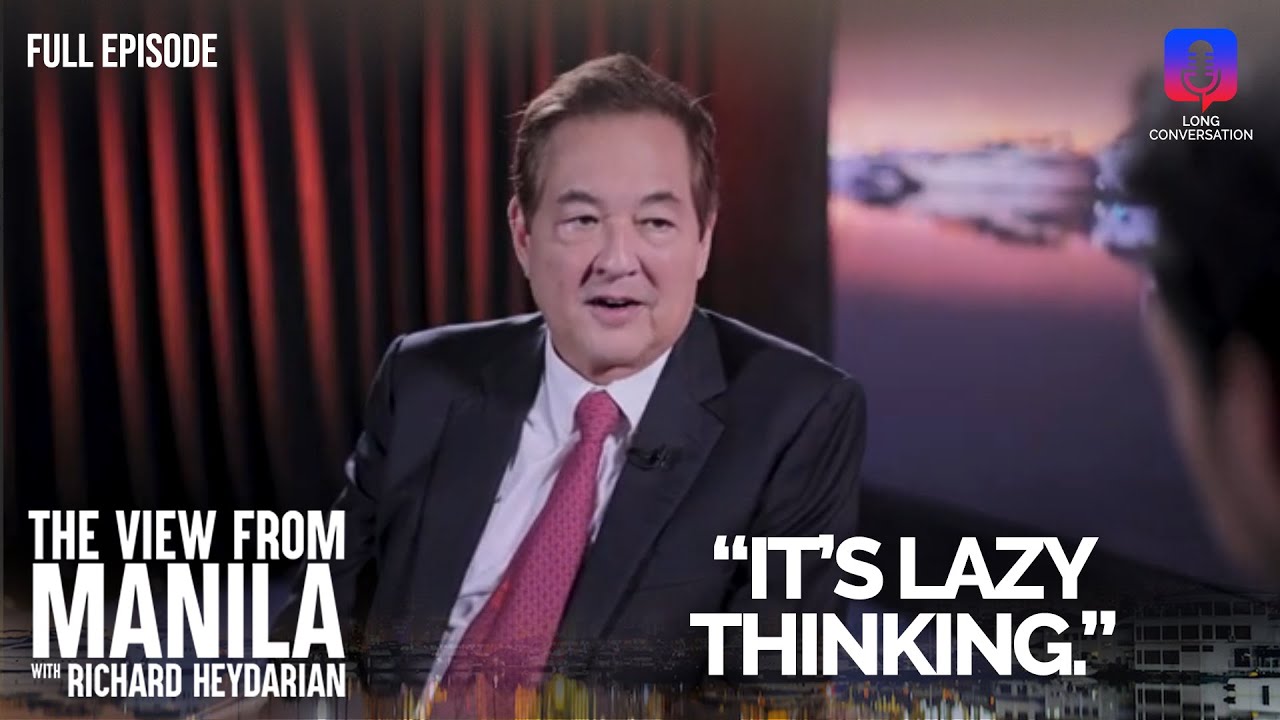 Stephen CuUnjieng on corruption and lazy economics | The View from Manila