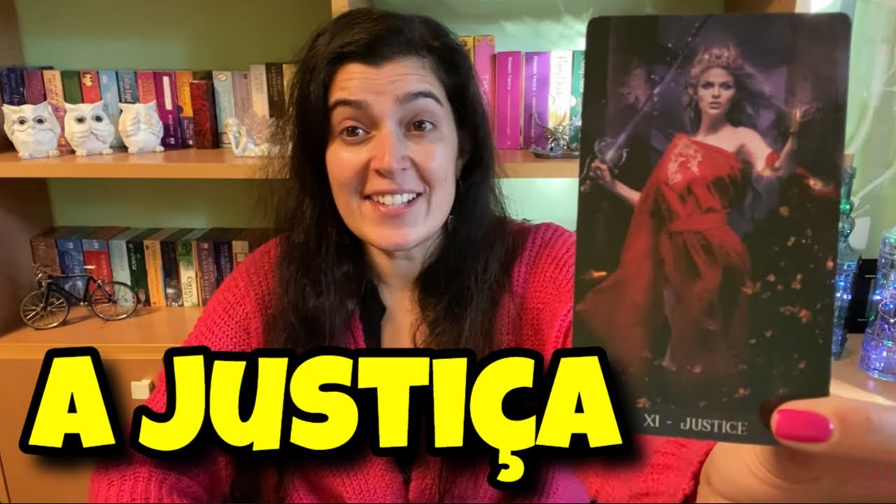 Justiça (Equilíbrio Divino) 🌟 Leitura Tarot Oráculos