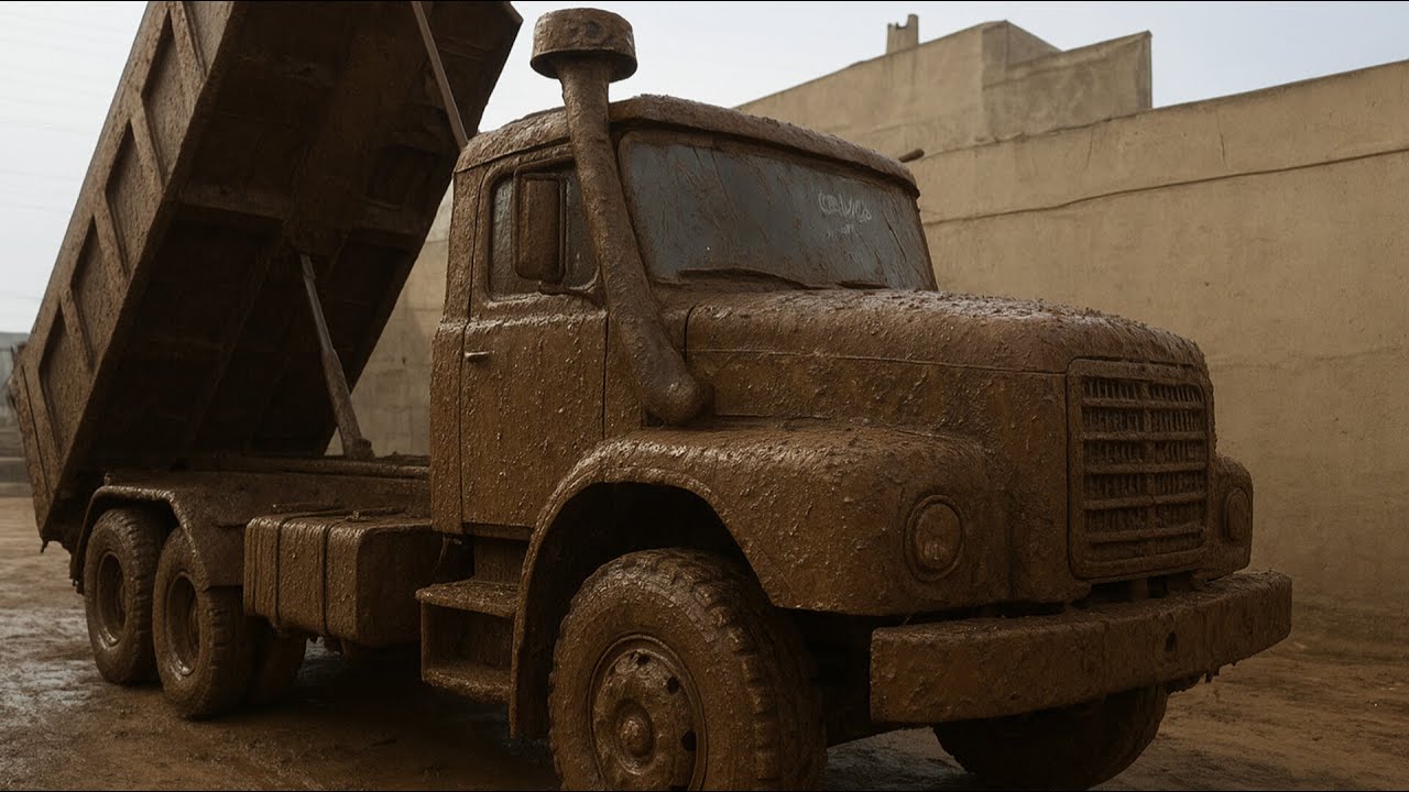 How To Properly Wash Mercedes-Benz Truck!😱| Deep Underside Cleaning🤯