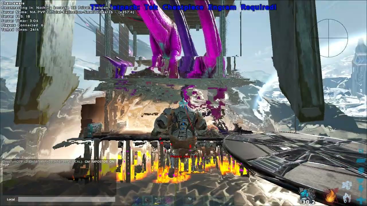 ARK: Official Small Tribes MESHING EVERYONE