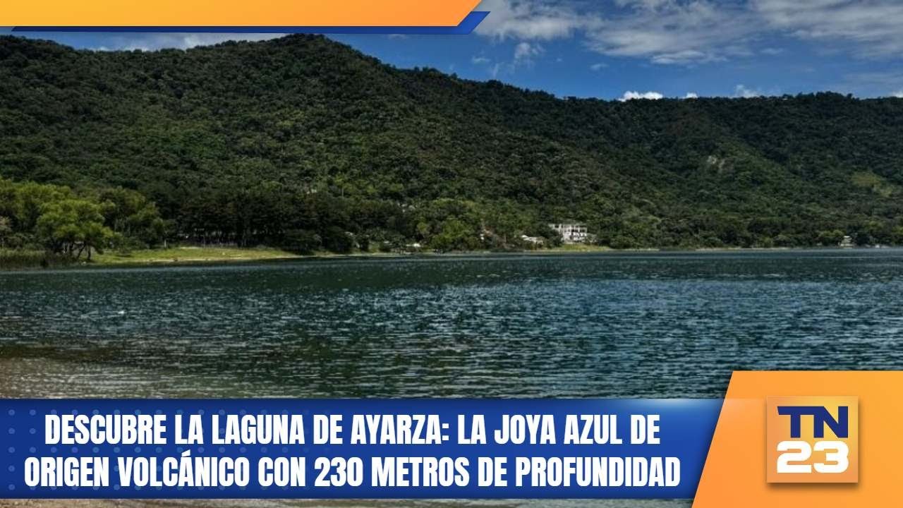 Descubre la laguna de Ayarza: La joya azul de origen volcánico con 230 metros de profundidad