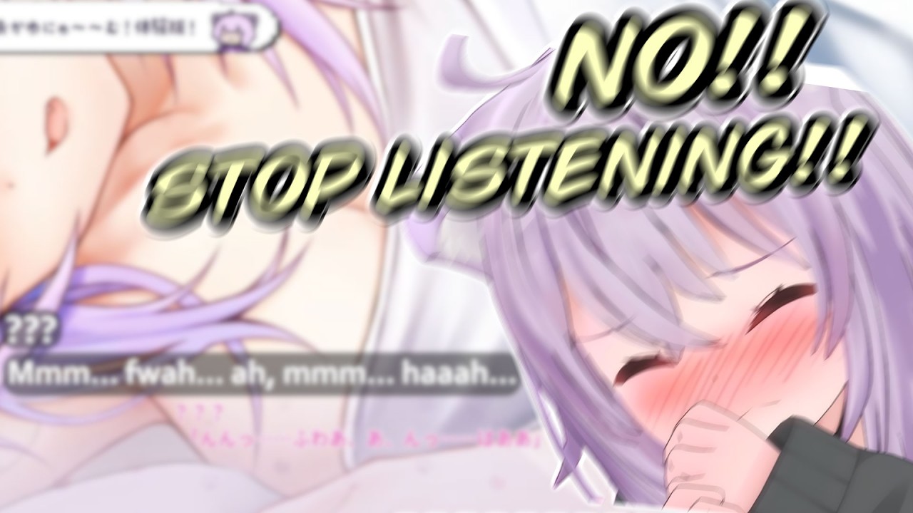 Okayu refuses to let chat hear her moans.