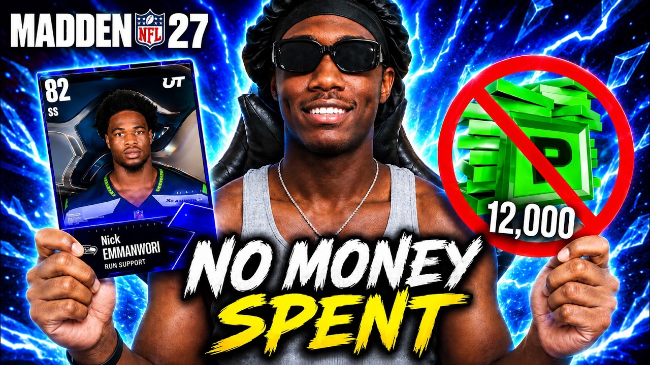 СОЗДАЮ ЛУЧШУЮ КОМАНДУ БЕЗ ВЛОЖЕНИЙ! Madden 27 Ultimate Team Эп. 1