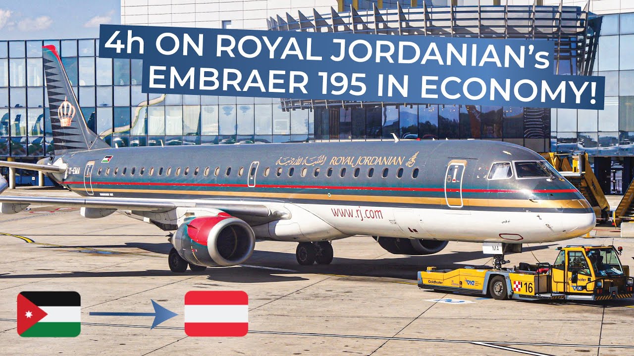 TRIPREPORT | Royal Jordanian Airlines (ECONOMY) | Embraer 195 | Amman - Vienna