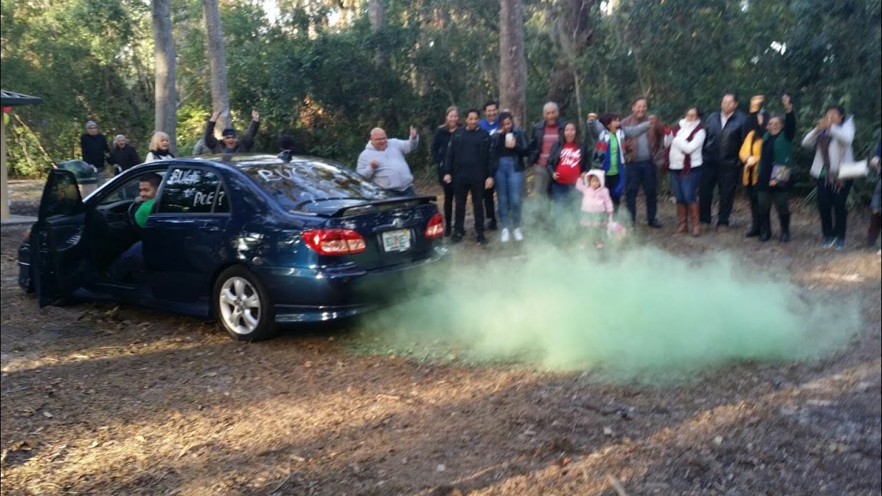 GENDER REVEAL "HOW TO Smoke Exhaust " 06 xrs