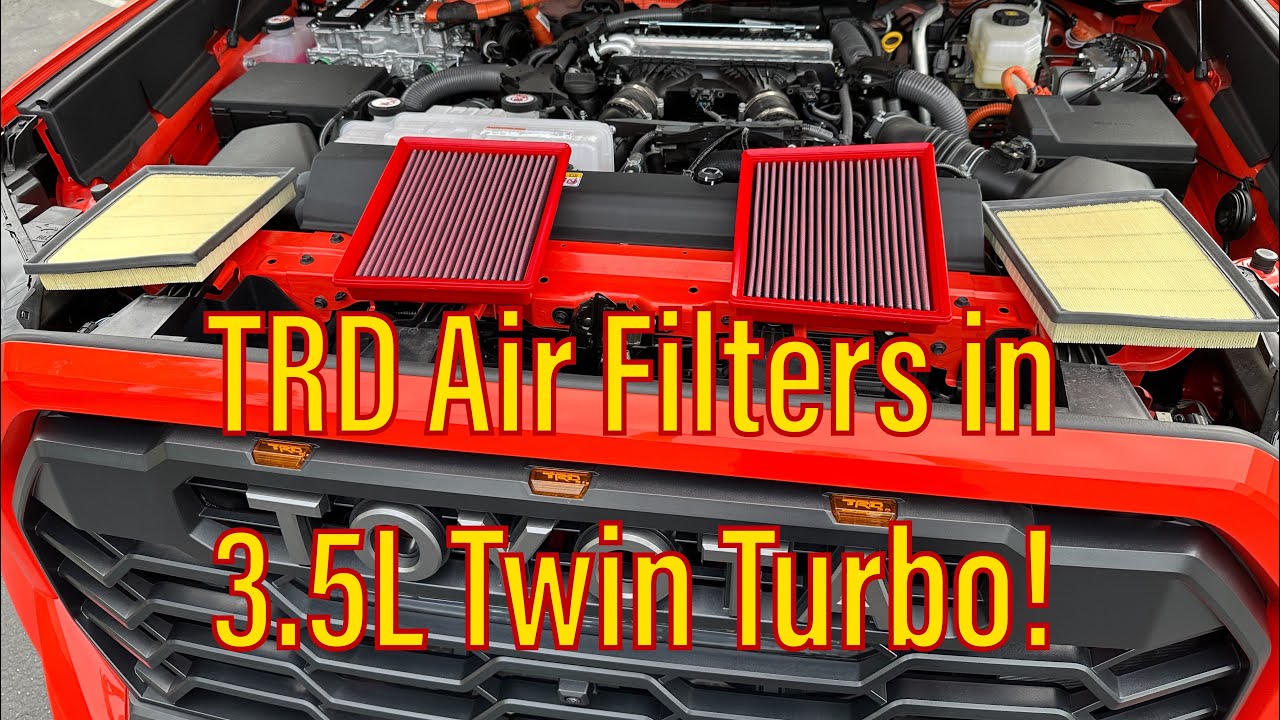 TRD Air Filter for new Tundra 3.5L Turbo Engines, is it worth it?