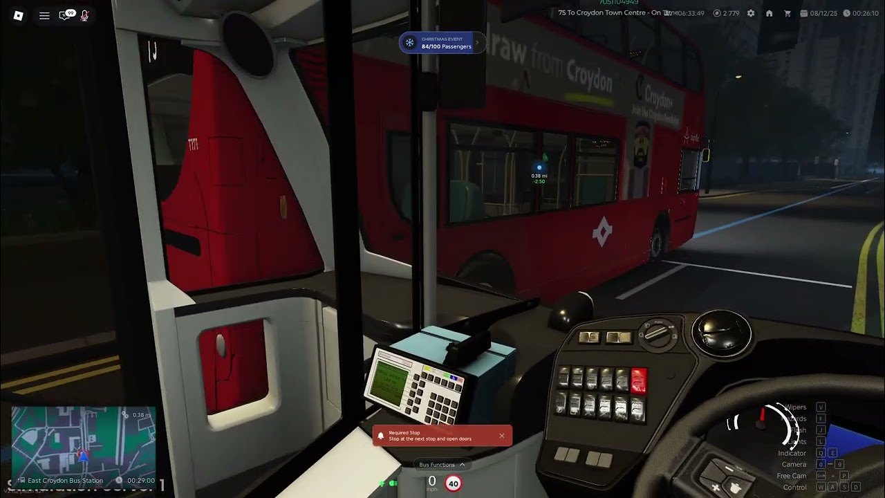 Croydon tram replacement with the new IE tram bus