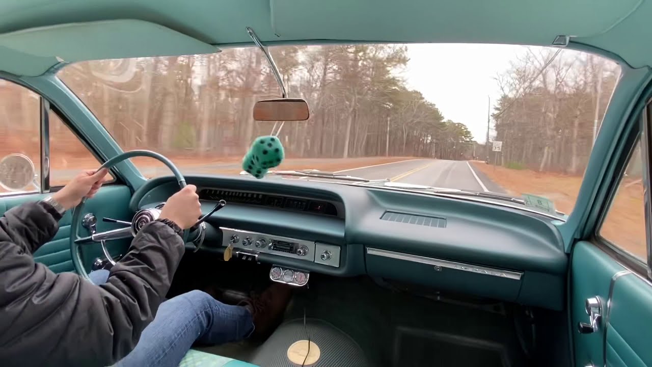 Cold Start & Drive ~ 1964 Chevy Impala Sedan