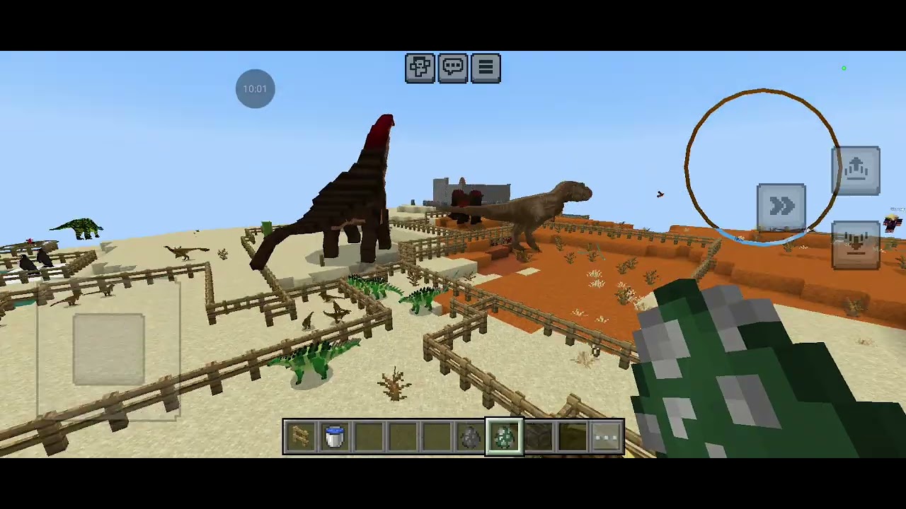 Minecraft con dinosaurio 🦕 