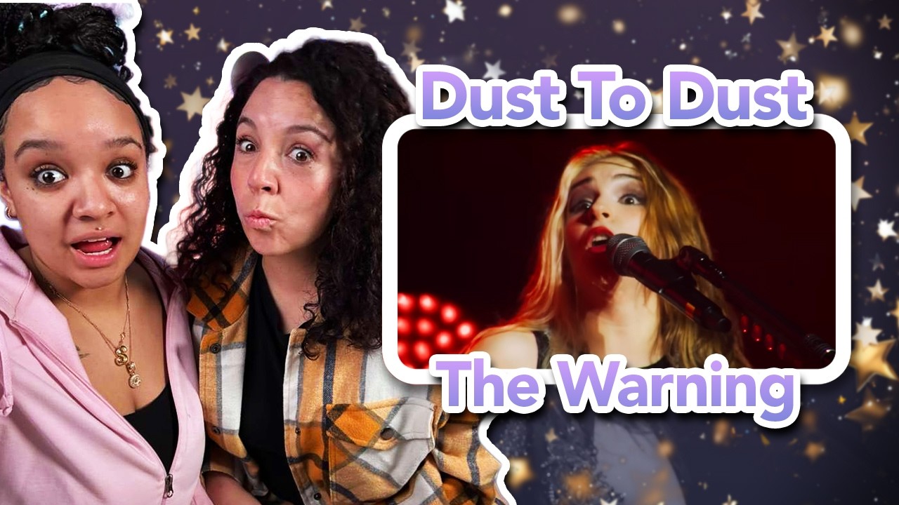 Mom & Daughter FIRST TIME REACTION to The Warning - Dust to Dust / Dull Knives (LIVE MEXICO)
