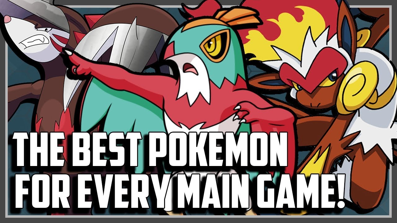 The BEST Pokemon From Every Main Series Game!