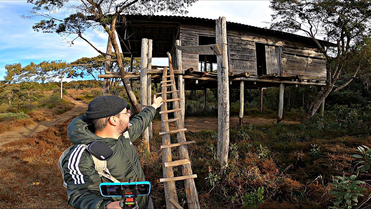 VOLTEI NA INCRÍVEL CABANA ABANDONADA COM MEUS AMIGOS