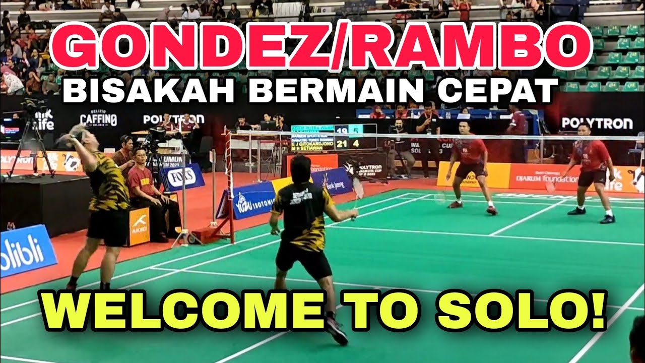 Heri Gondez ❌ Edo Rambo Raja Tarkam Solo🔥Garang di Event Resmi Polytron Walikota Solo Cup 2023