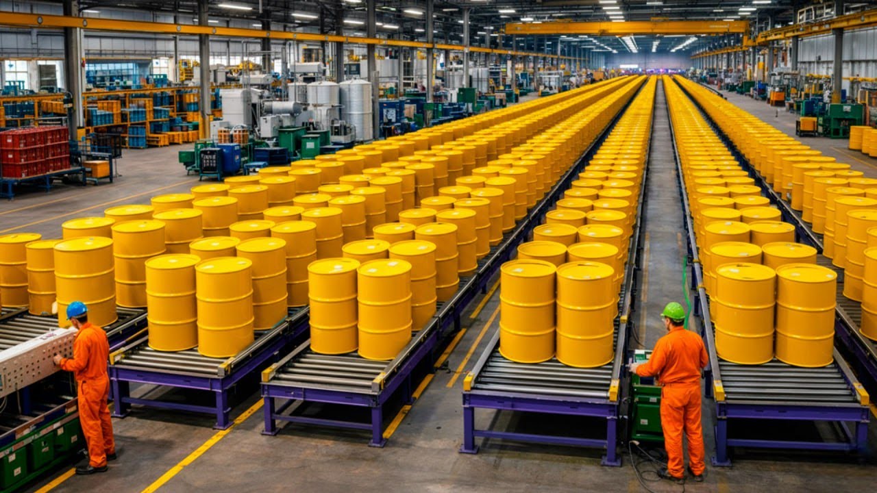 Come Milioni Di Barili Di Petrolio Vengono Prodotti Ogni Anno In Fabbrica