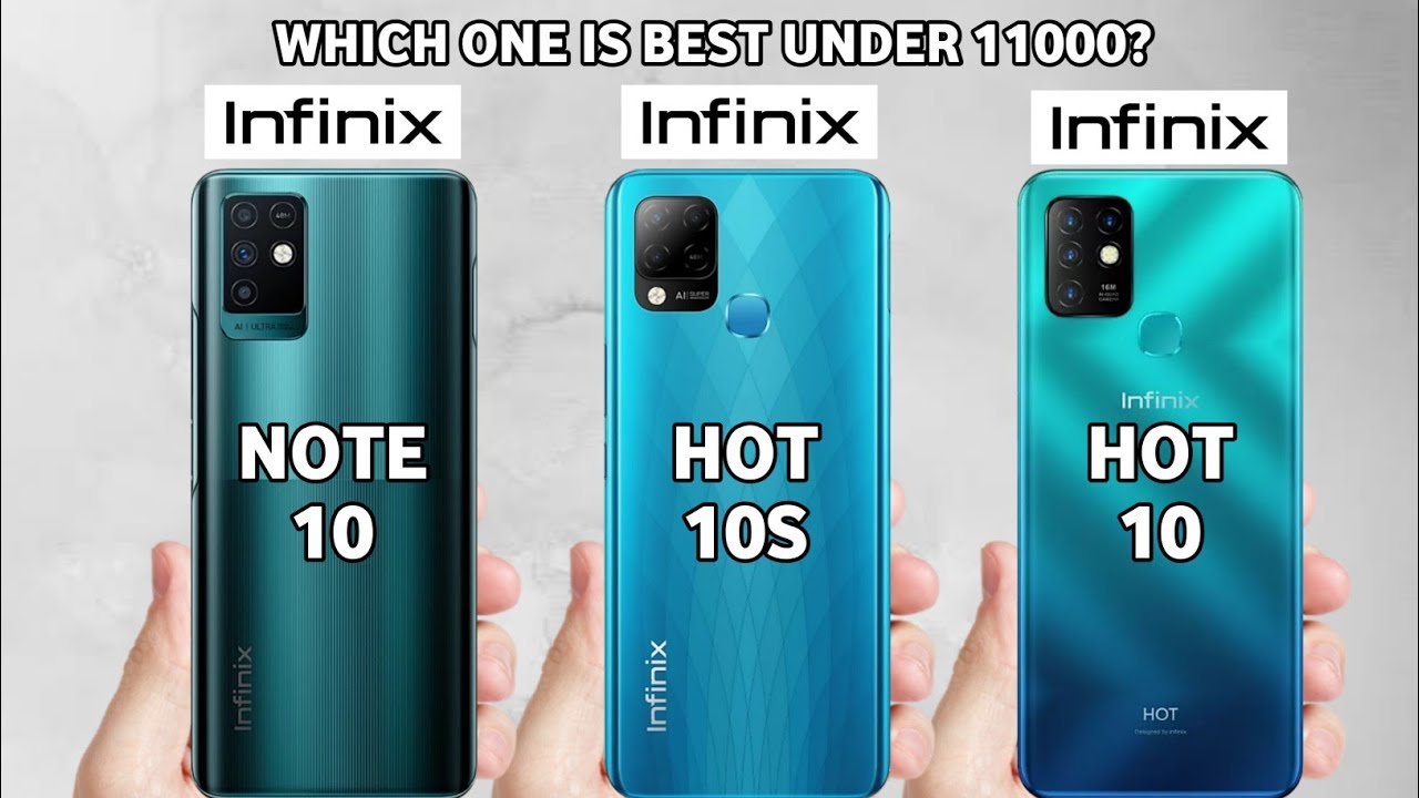Infinix Note 10 vs. Hot 10S vs. Hot 10: Which Budget Phone Packs the Most Punch?
