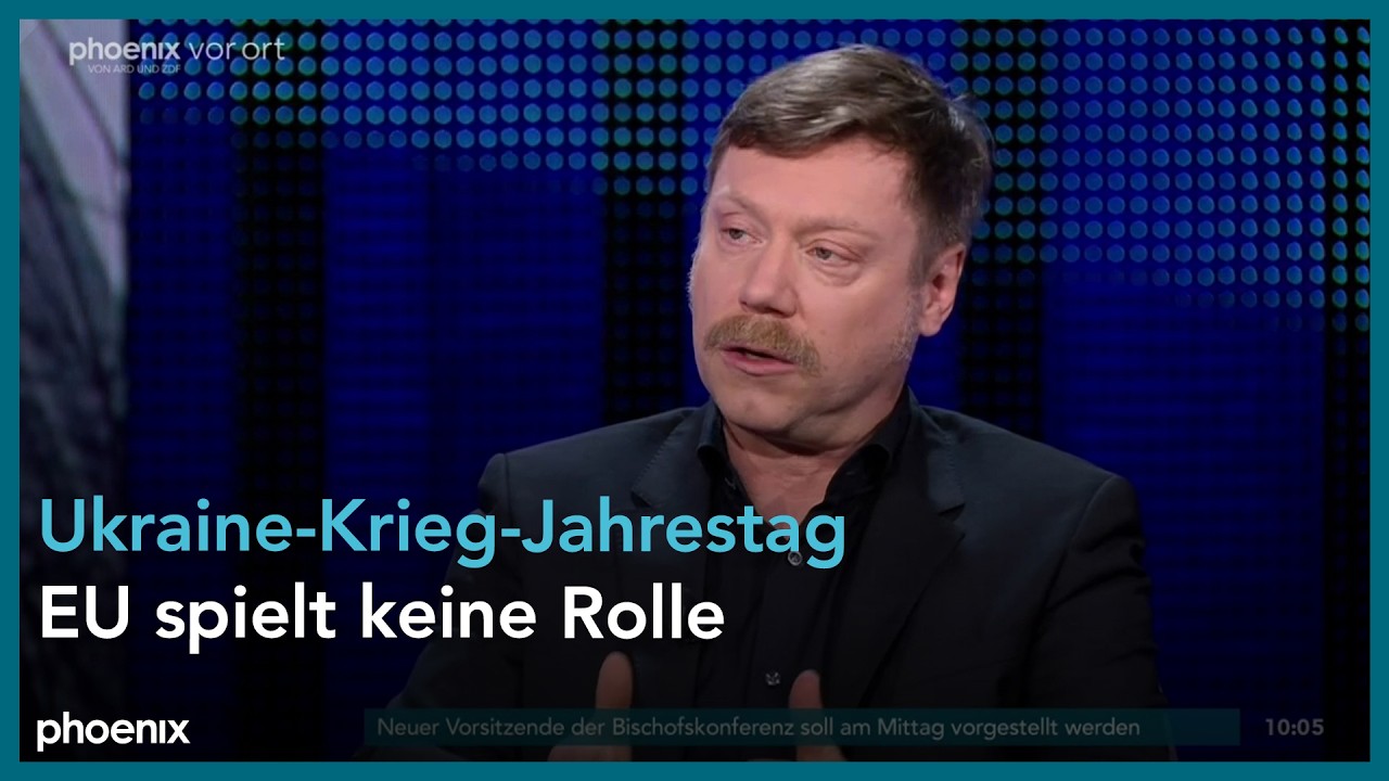europatalk mit Martin Schirdewan und Tobias Cremer zum Jahrestag des Ukraine-Kriegs am 24.02.26