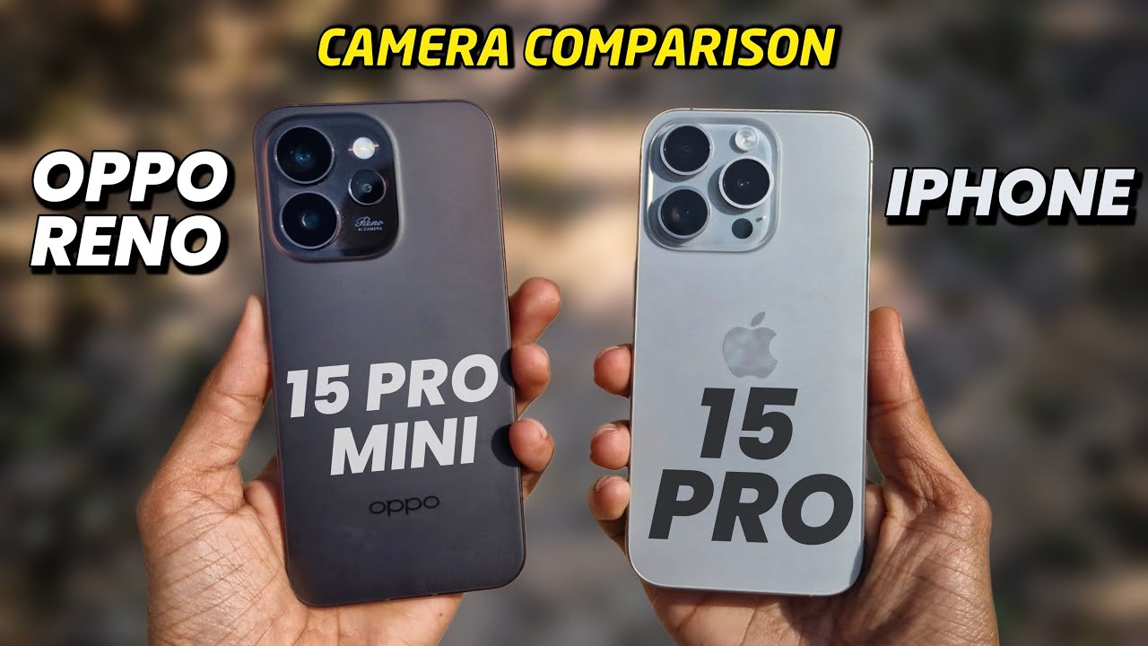 iPhone 15 Pro Vs Oppo Reno 15 Pro Mini Camera Comparison 🔥