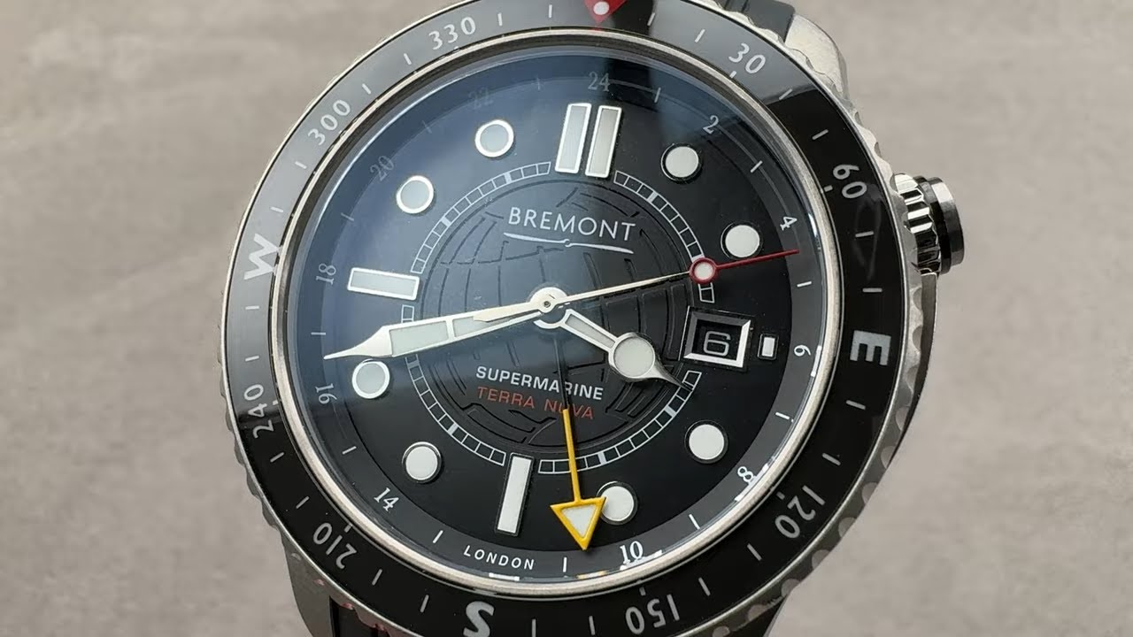 Bremont Supermarine Terra Nova Special Edition (TerraNova) Titanium Bremont Watch Review