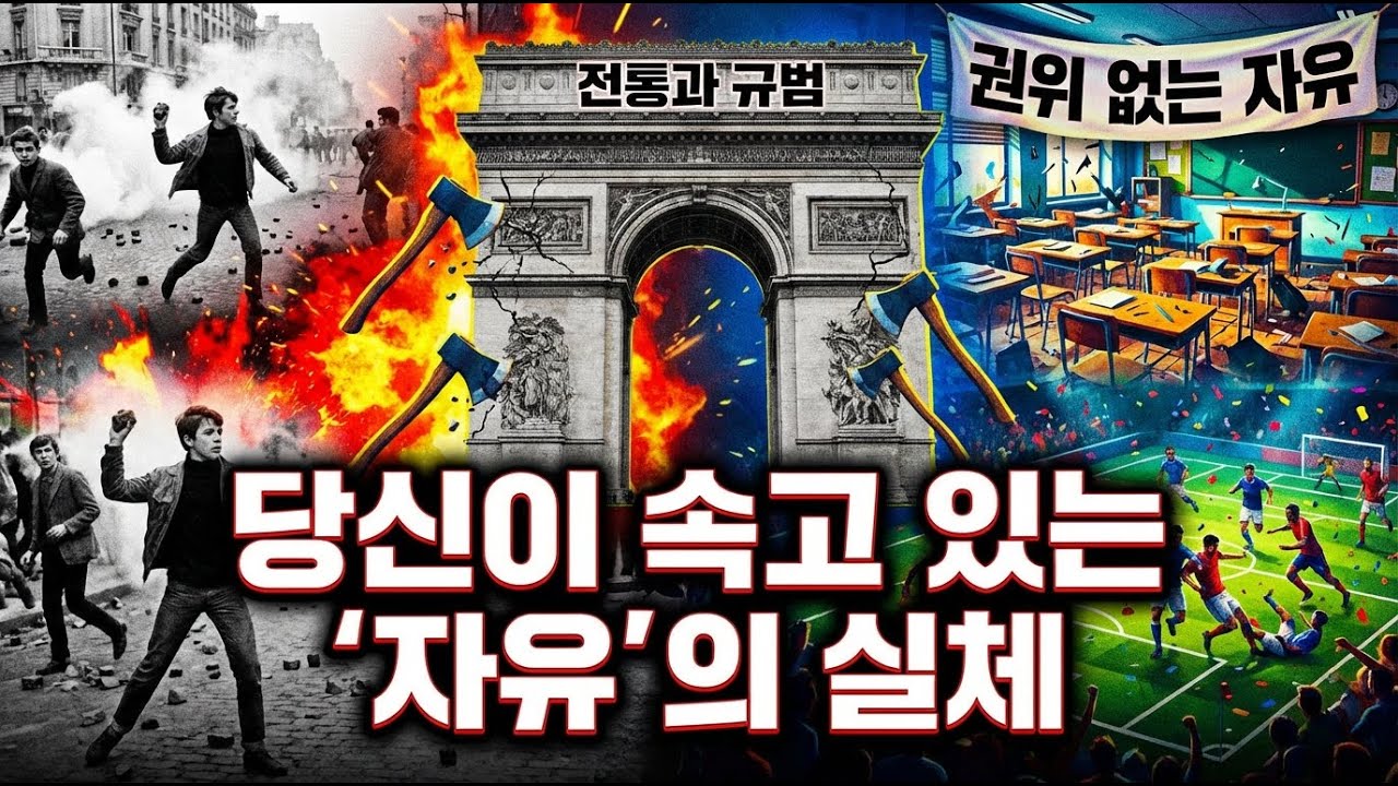 학교와 가정이 무너진 진짜 이유 (당신이 몰랐던 68혁명의 진실)
