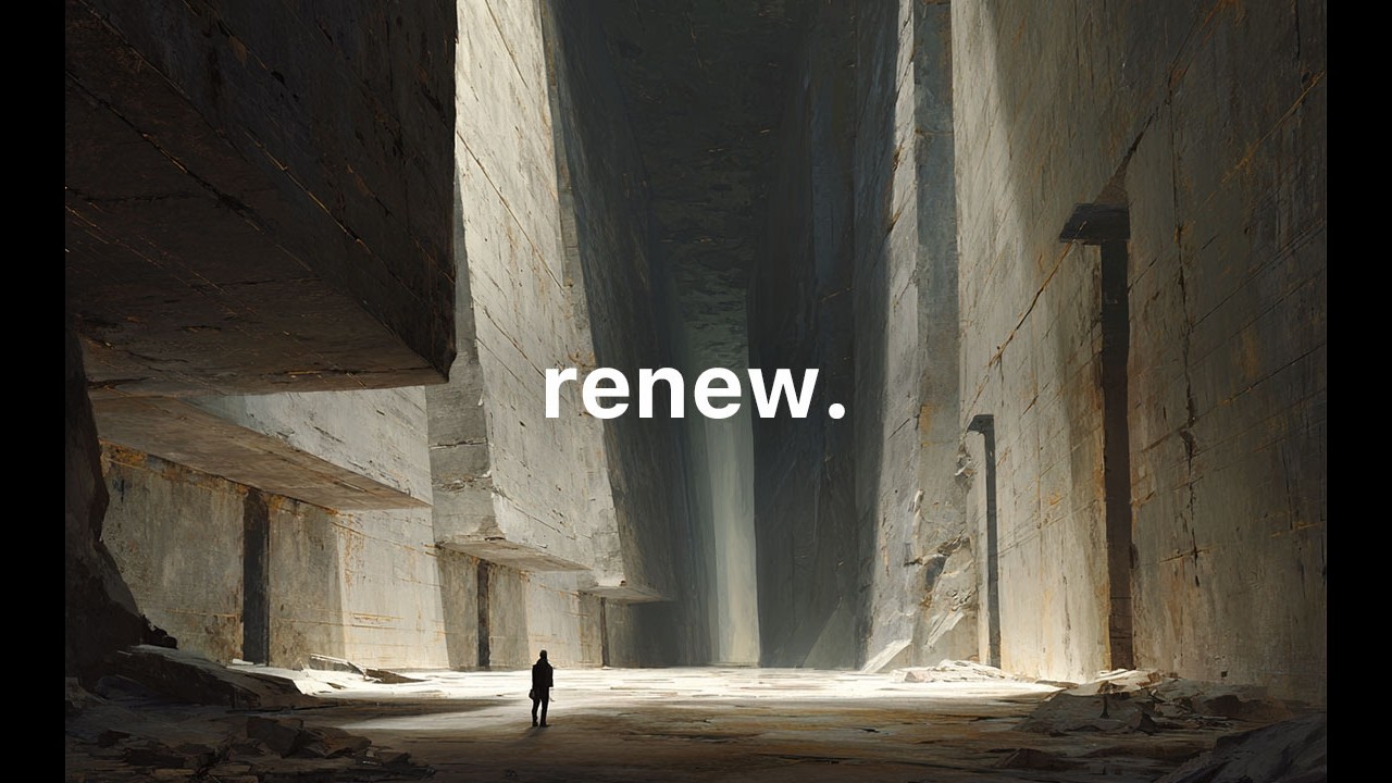liminal shadow: ambient megastructure for deep focus and quiet transformation