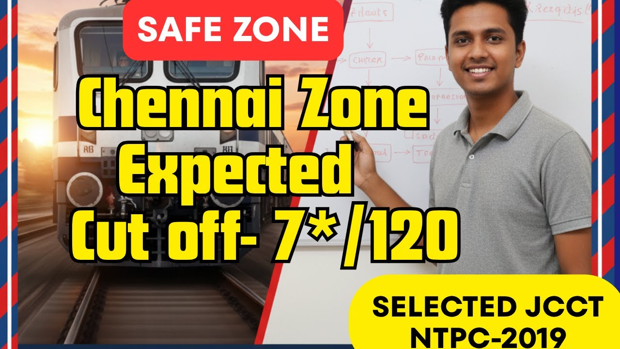 RRB Chennai Board NTPC 2025 expected cut off|| My score #rrbchennai   #ntpccbt2 || #ntpc  🔥🔥