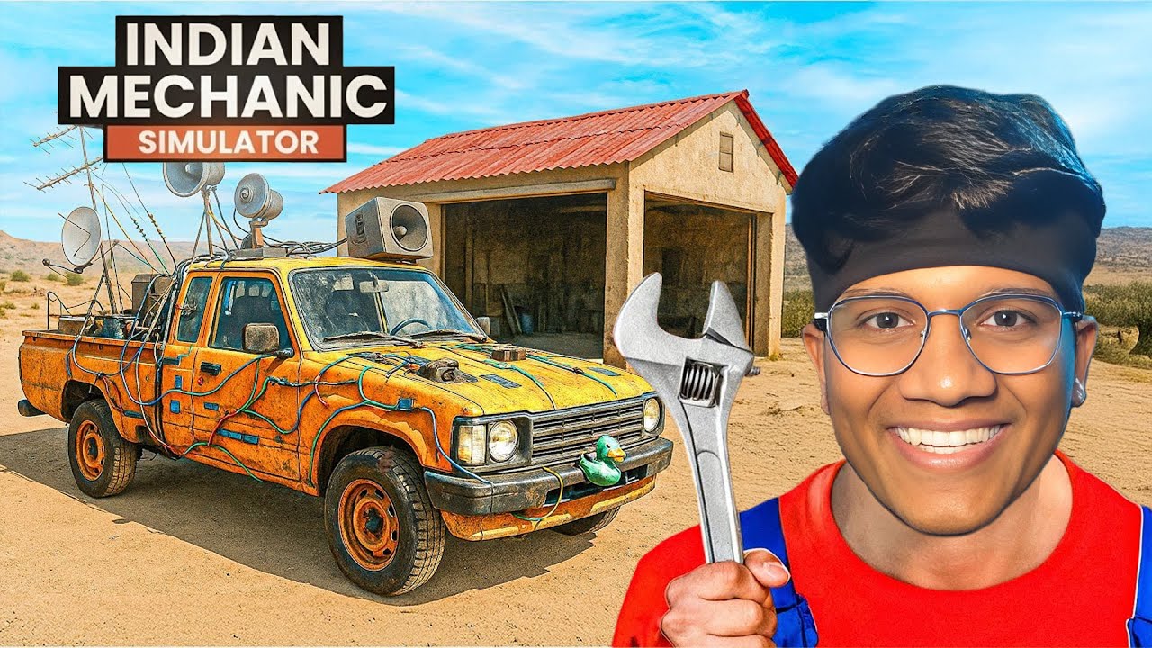 I STARTED INDIAN CAR MECHANIC SHOP | Dark Boii