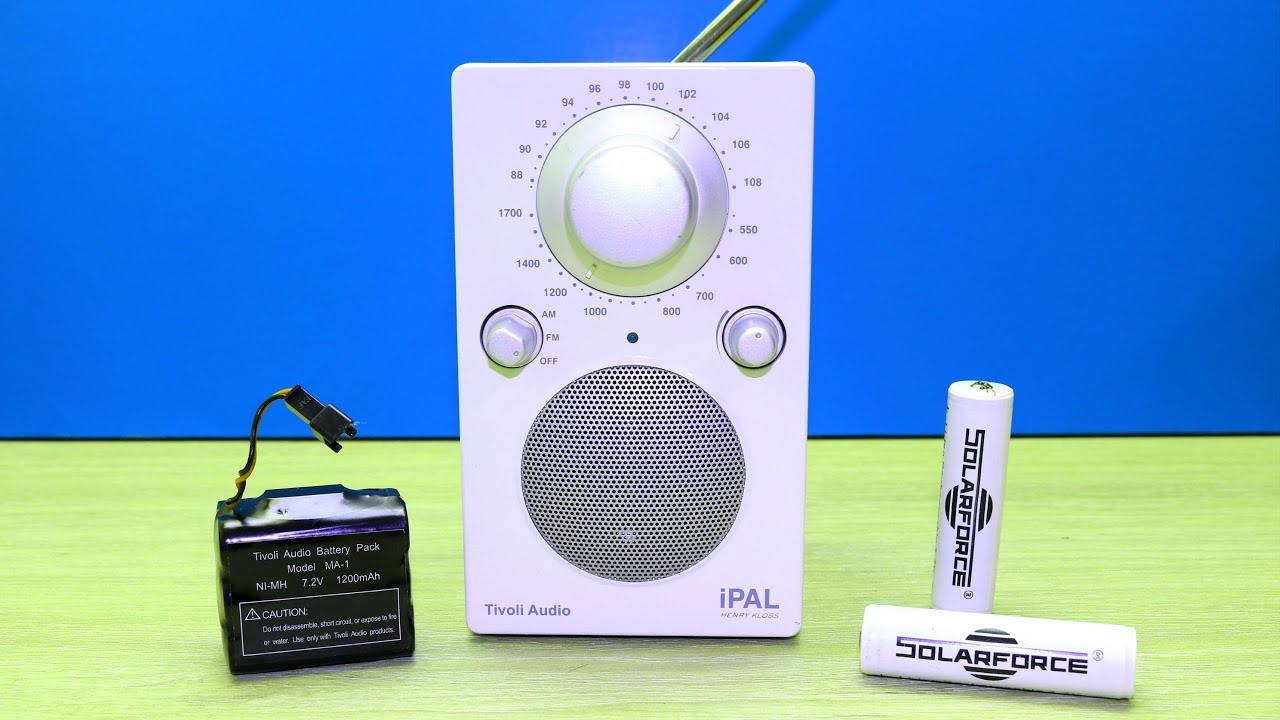 Tivoli Audio iPal How to Open / Repair / Battery Change / NI-MH to Lithium ion