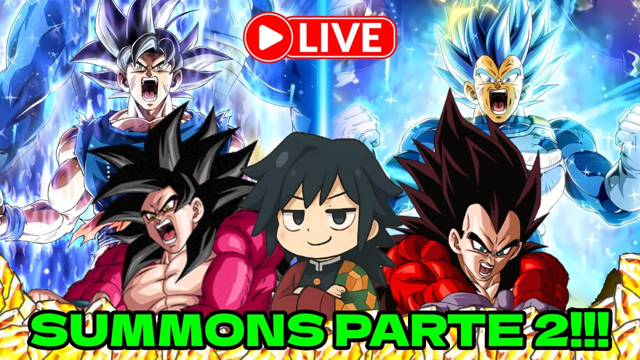 EL VERDADERO ANIVERSARIO! SUMMONS A LA MEJOR PARTE 2 DE LA HISTORIA DE DOKKAN BATTLE! LIVE! HYPE!