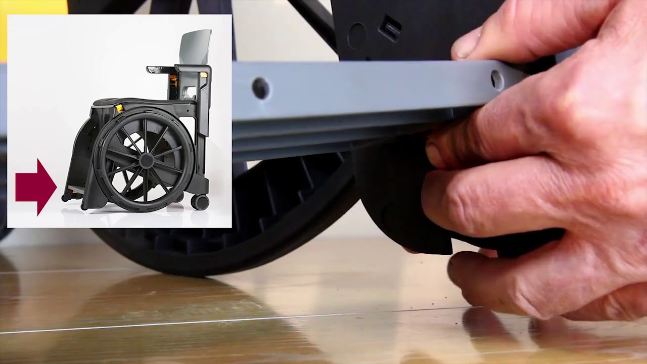 Silla de ducha e w.c. plegable WheelAble/venta online traveling