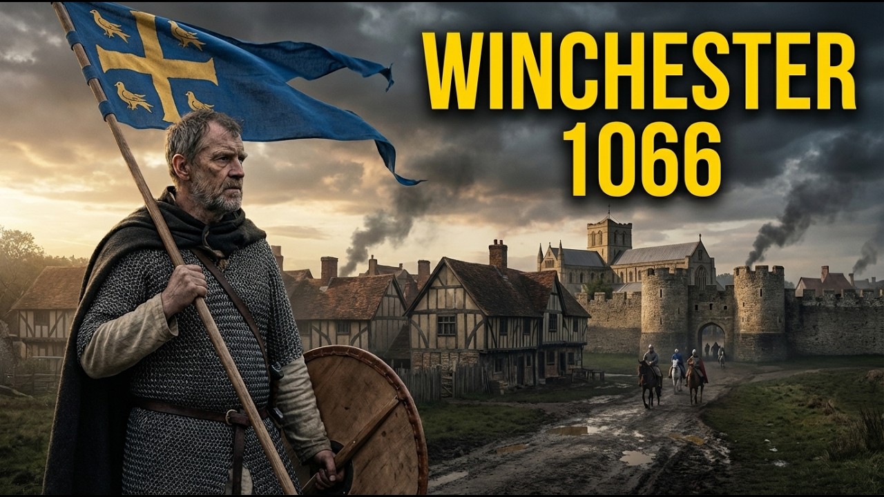 What Winchester Looked Like in 1066 &mdash; When England Was Conquered (AI Reconstruction)