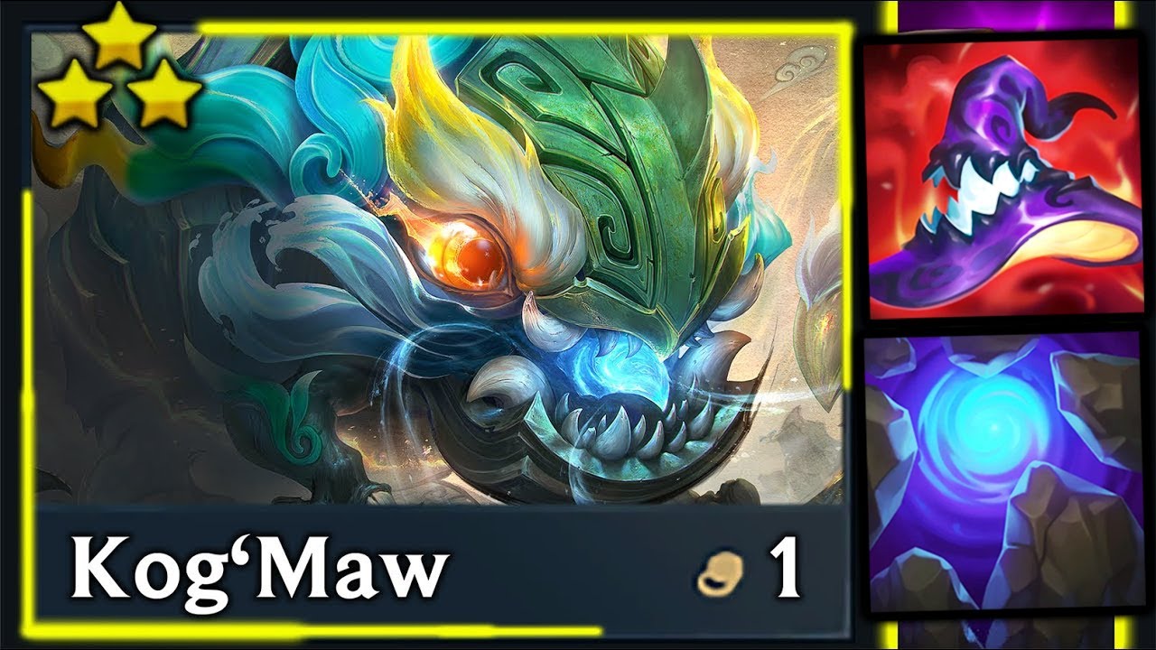 BLUE BUFF KOG'MAW GOES RRRRRR! l Teamfight Tactics TFT Set 11 Inkborn Fables