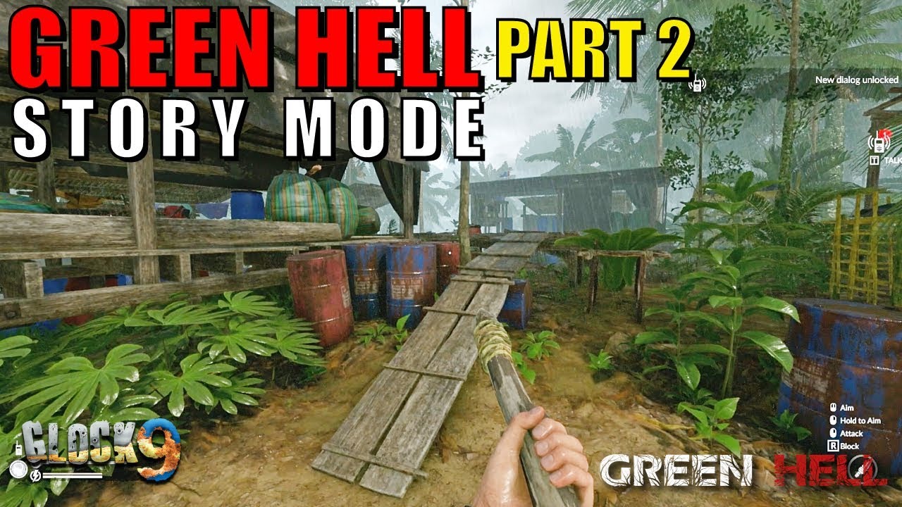 Green Hell - Story Mode Part 2 (Need A Grappling Hook)