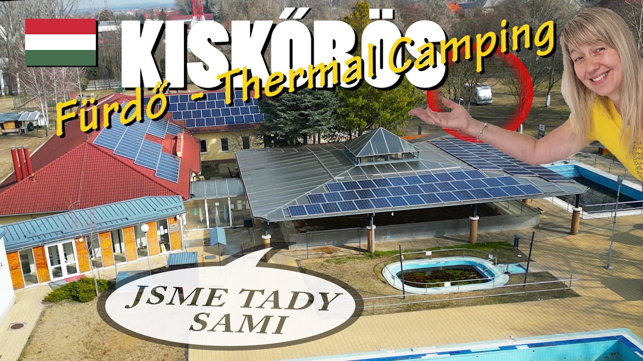 🇭🇺 | malé a levné 💰 termální lázně Kiskőrös v Maďarsku | jsme tu úplně sami 😉