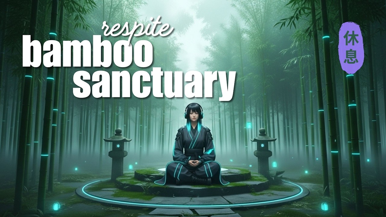 Neural Recalibration & Deep Recovery | RESPITE: The Bamboo Sanctuary (Cyber-Oriental Ambient) 休息