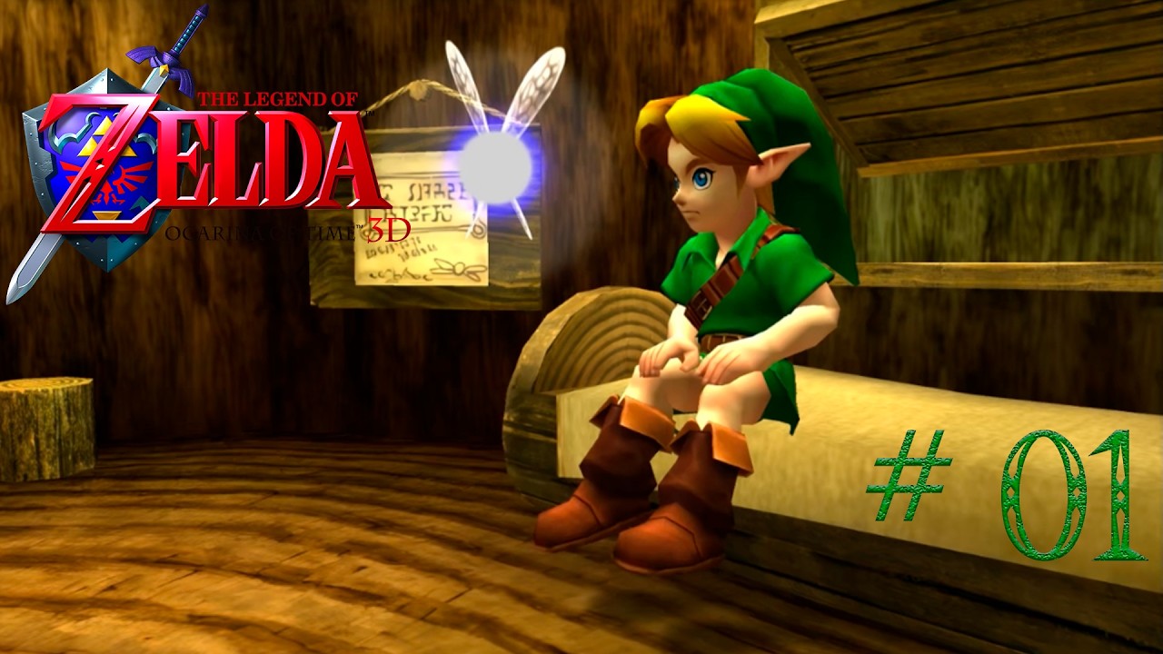 The Legend of Zelda: Ocarina of Time 3D #01 - La aventura comienza! | Sin comentarios