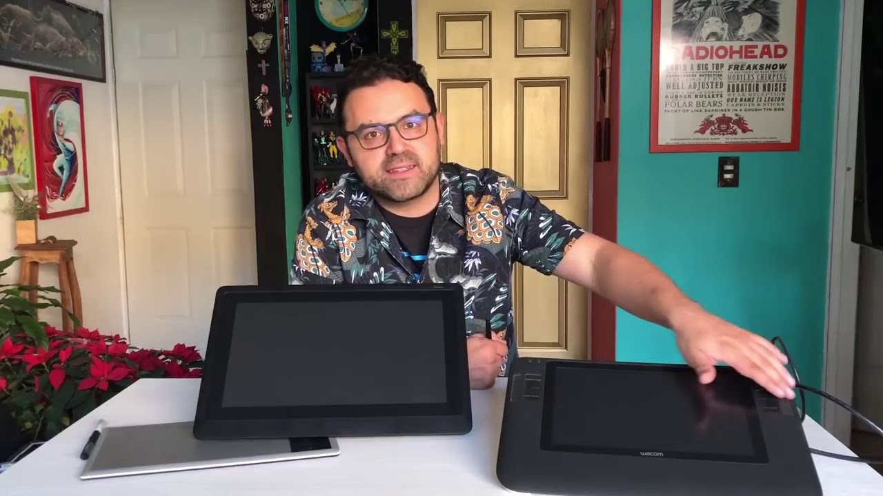 Mario Flores Prueba la Nueva Wacom Cintiq 16