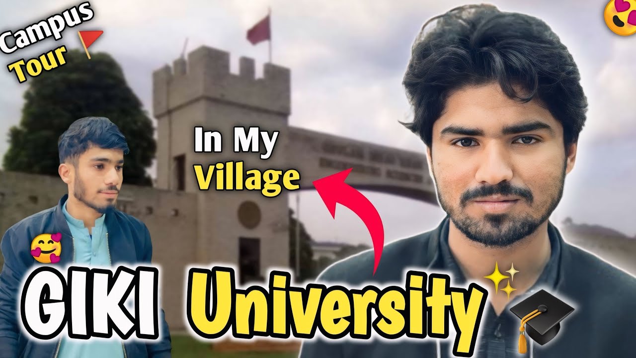 Exploring GIKI University in my village 🎓 | Aaj GIKI University ki sair ki 😍 | Hashu Khan