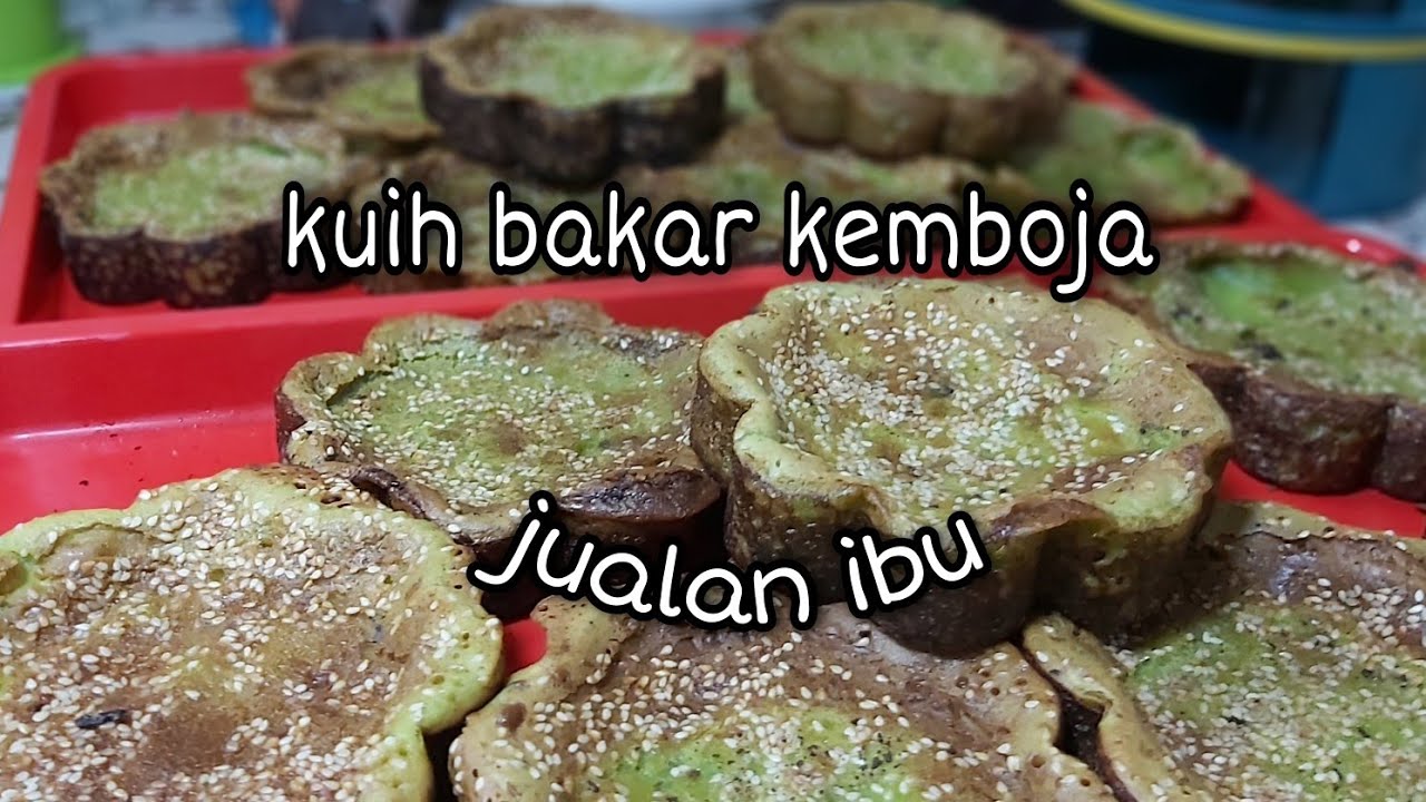 Kuih Bakar Kemboja | Bahulu Kemboja