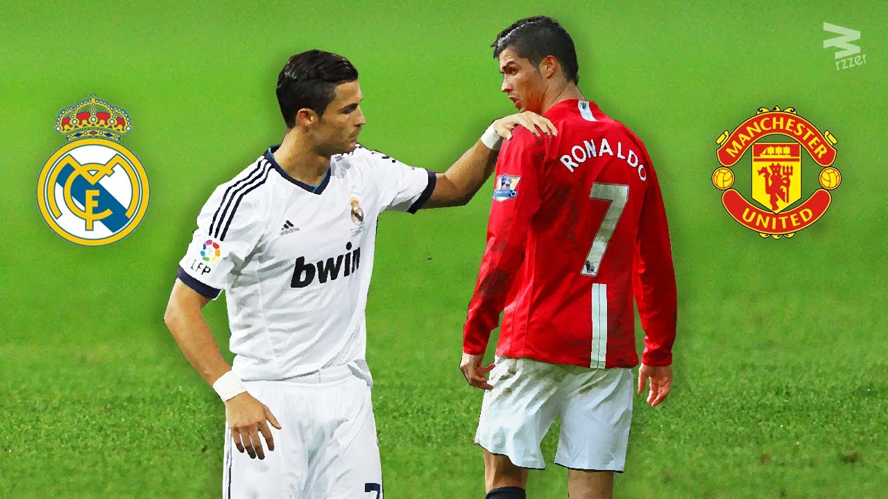Cristiano Ronaldo: Similar Skills & Goals ► MU & RM