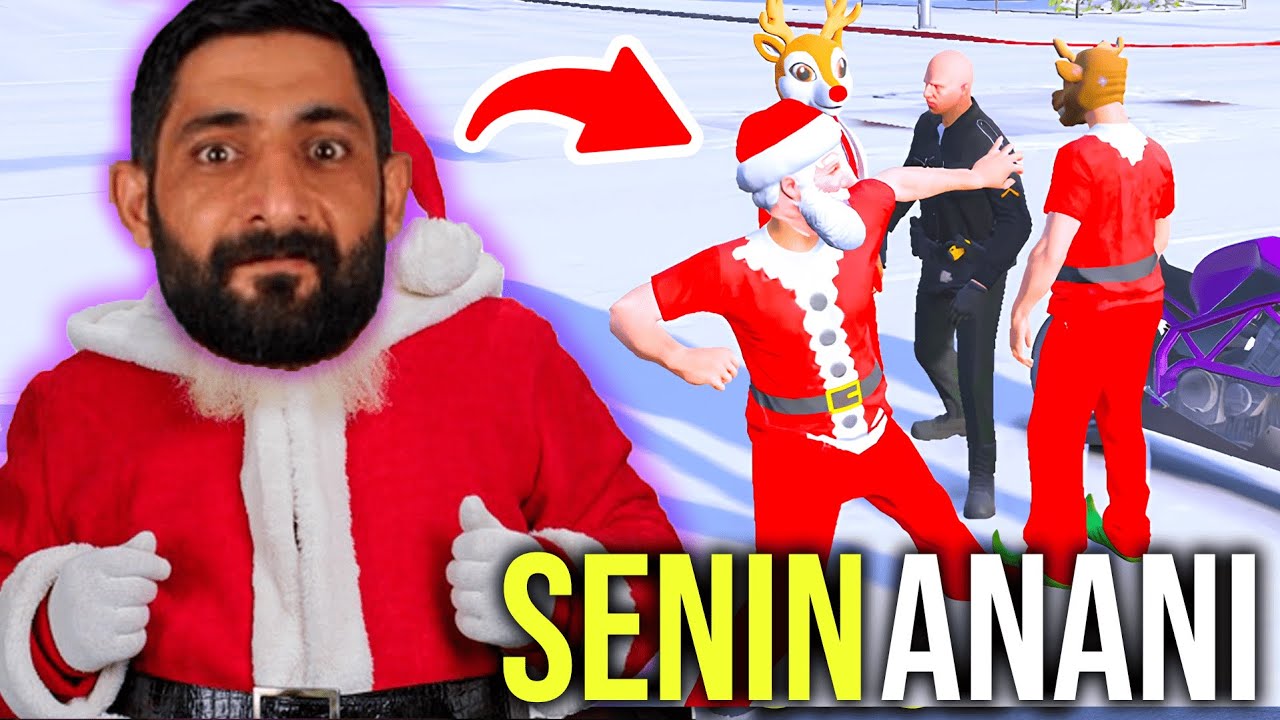 NOEL BABA OLUP E*RP İLE TROLLEMEK - raconsal yeter (Fivem Troll)