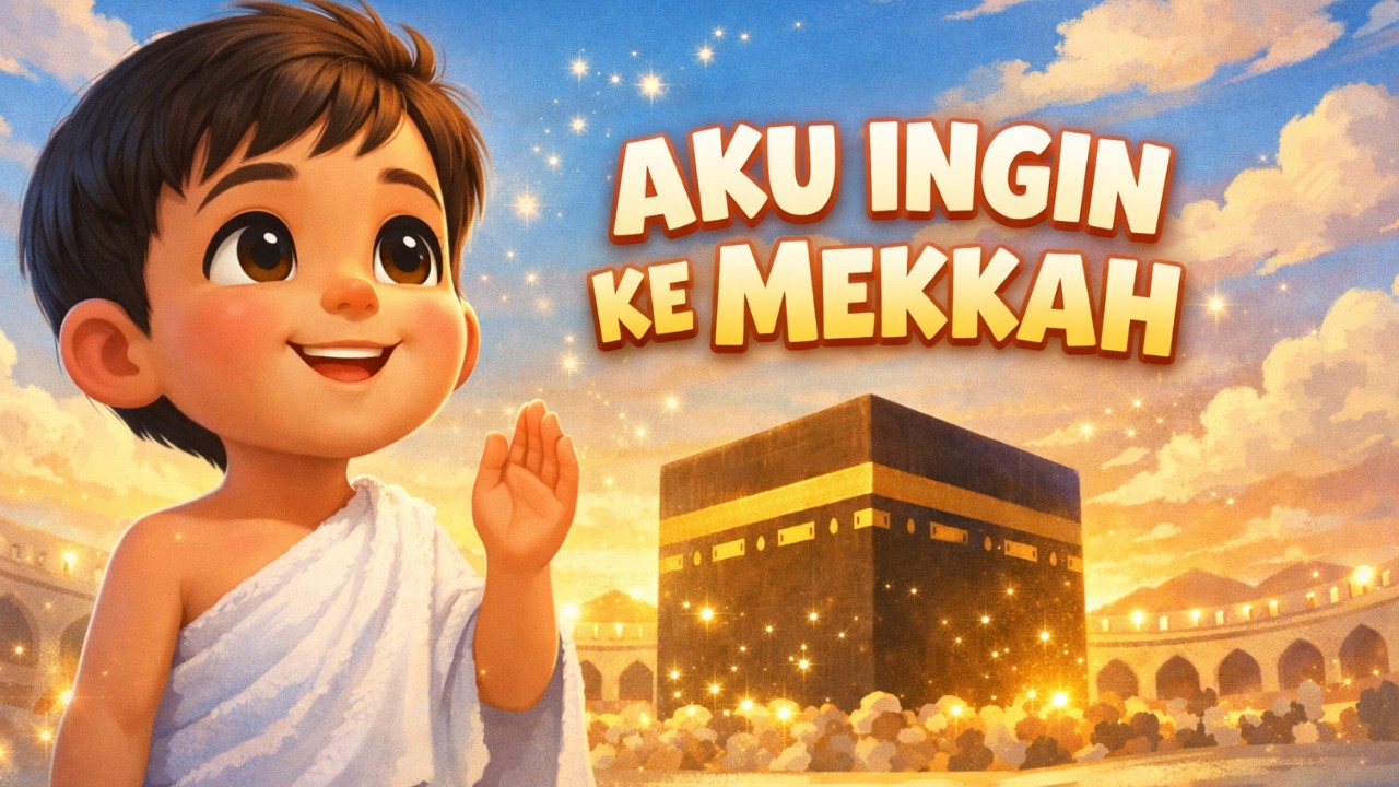 Aku Mau ke Mekkah – Lagu Anak Islami Edukatif | Animasi 3D Tentang Haji & Umrah