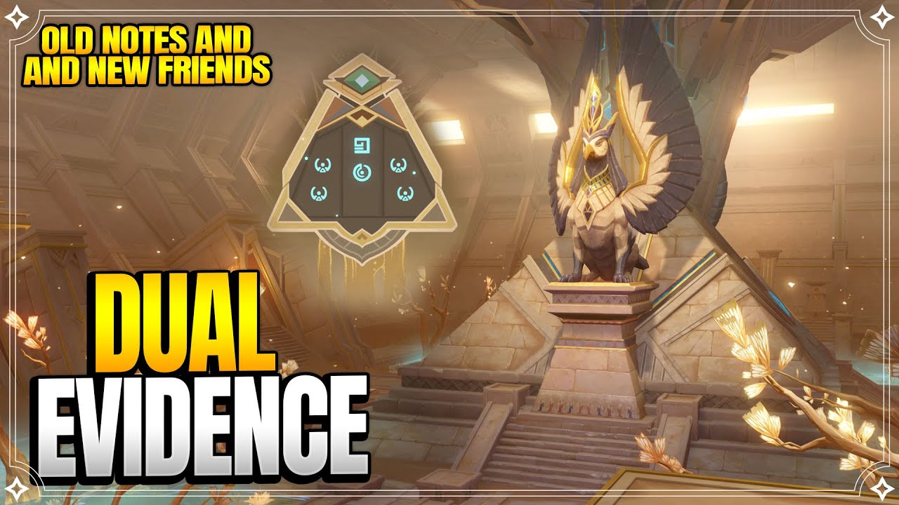 Get All Clearance | Dual Evidence - Old Notes and New Friends | World Quests |【Genshin Impact】