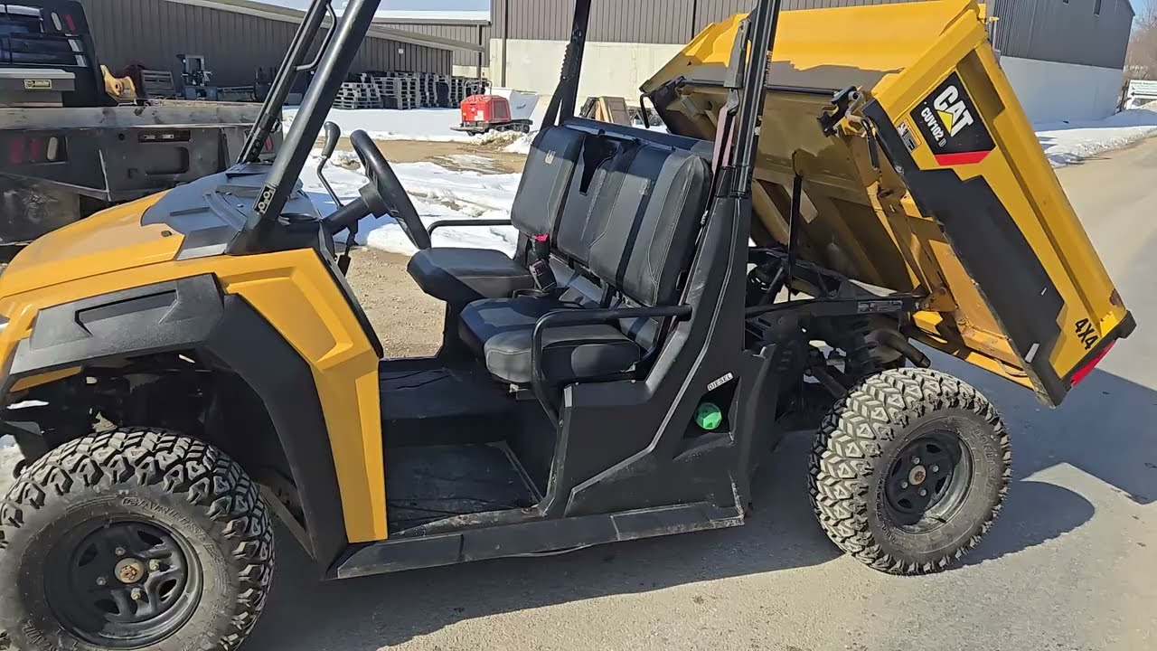 2018 Caterpillar CUV102D UTV | Sexton Auctioneers February 2026 Online Equipment Auction