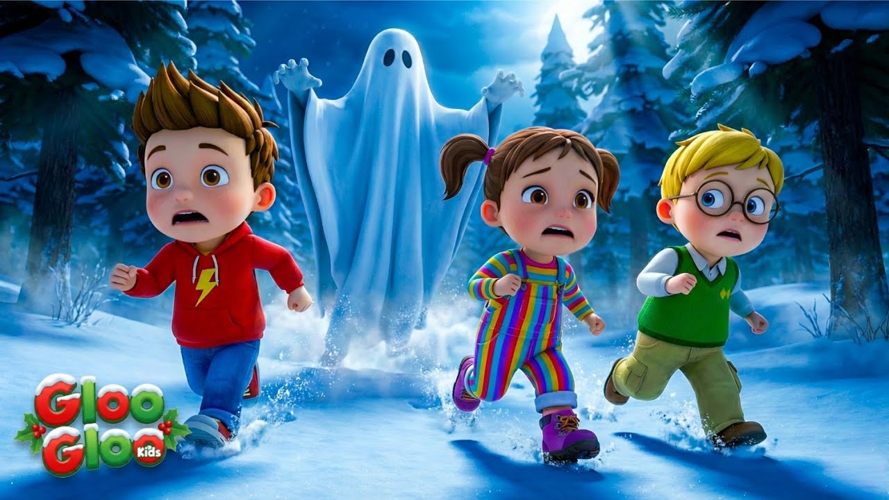 Catch The Spooky Winter Ghost! 👻 Funny Mystery Song For Kids