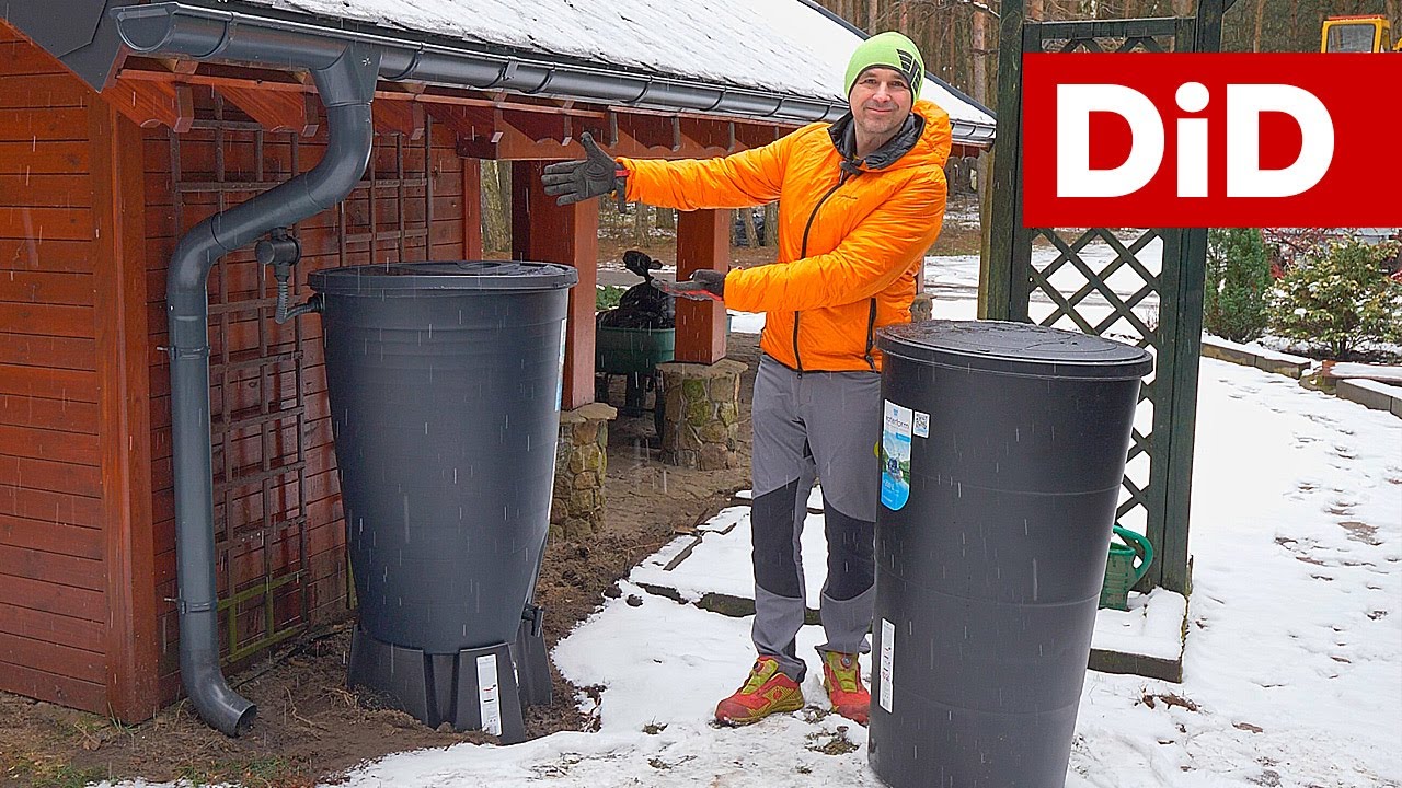 1206. Nowy dach + nowe rynny = nowe zbiorniki na deszczówkę!
