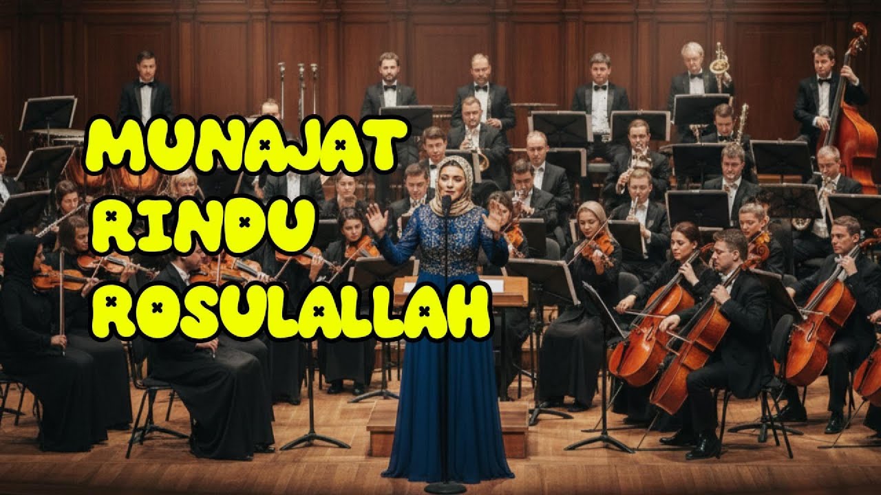 VIRAL! LAGU SEDIH MUNAJAT RINDU ROSULALLAH | EPIC SYMPHONY ORCHESTRA